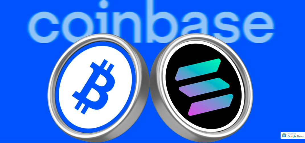 solana coinbase bitcoin